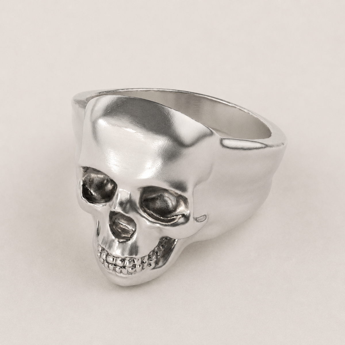 Skull Silver Ring
