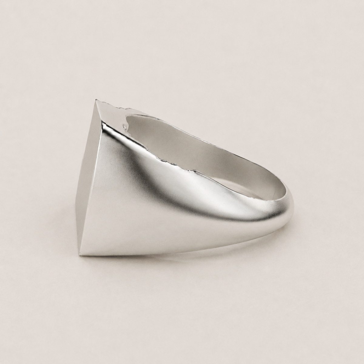 Fracti Silver Ring