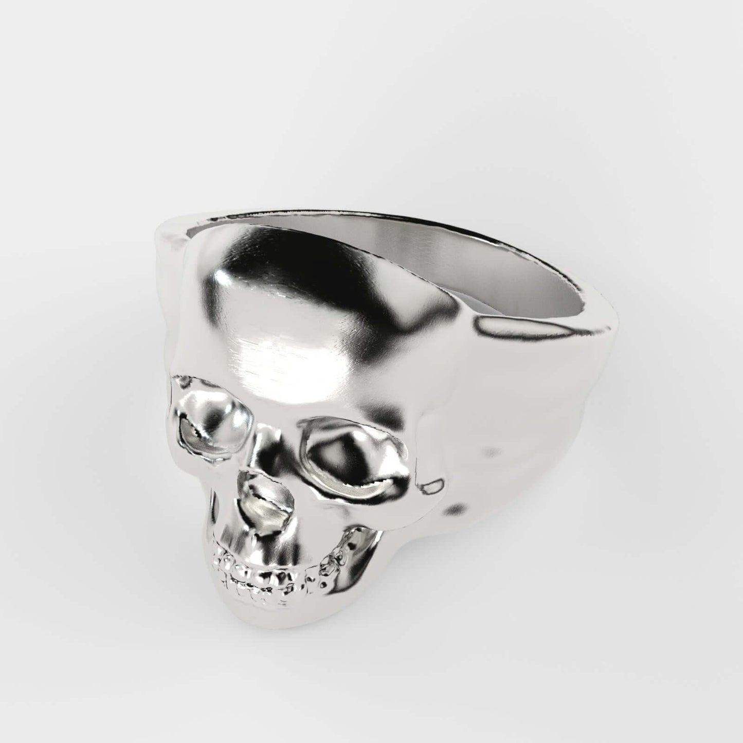 Anillo Calavera plata de ley