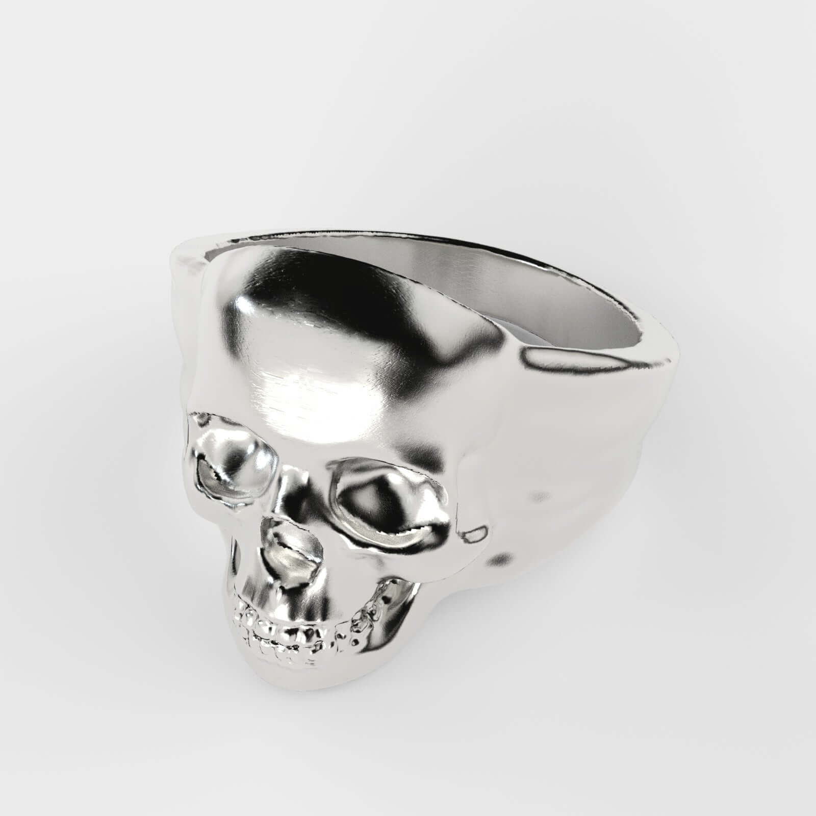 Anillo Calavera plata de ley