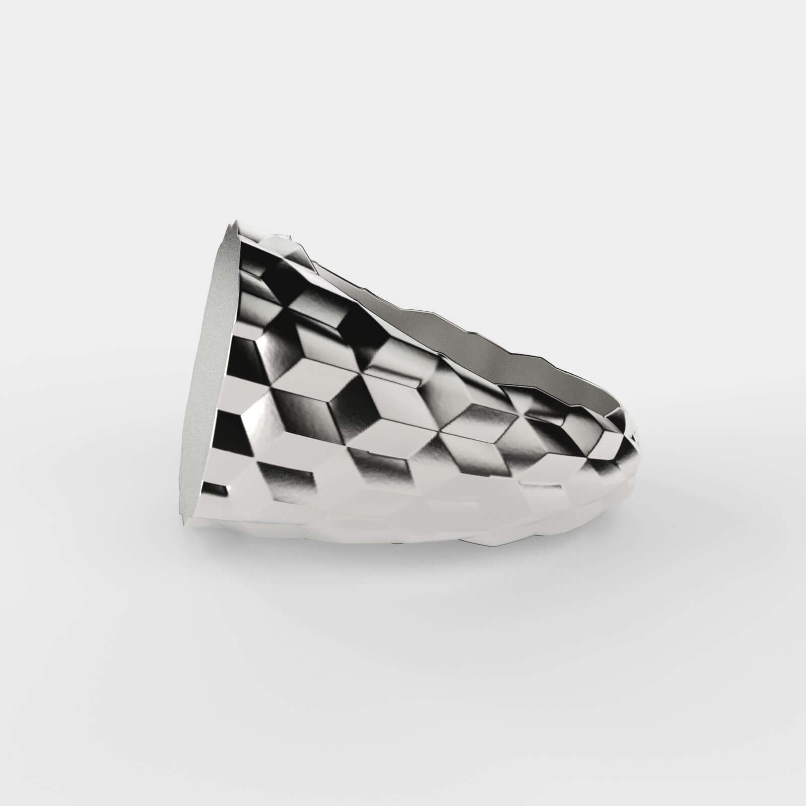 Anillo sello poligonal